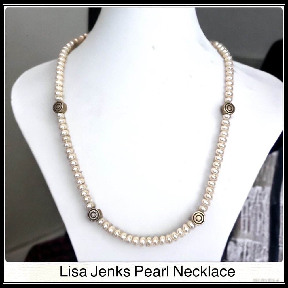 Vintage Lisa Jenks Pearl Necklace